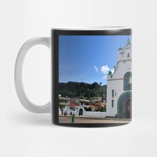 Eglise typique d'un village au Mexique Mug